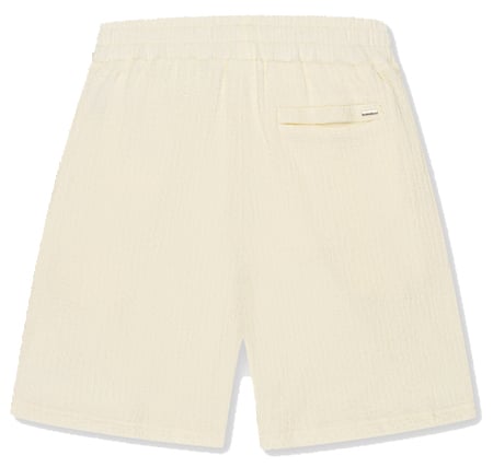 Croyez Croyez Zeplin Seersucker Shorts Wit
