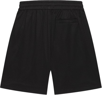 Croyez Croyez Grand Casablanca Mesh Shorts Zwart