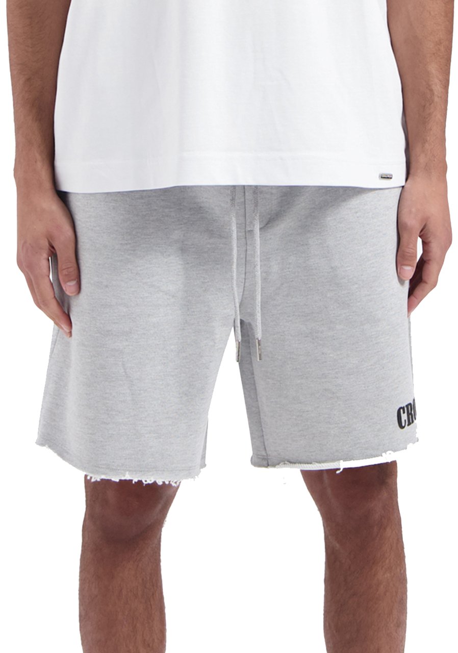 Croyez Croyez Smoking Logo Shorts Grijs
