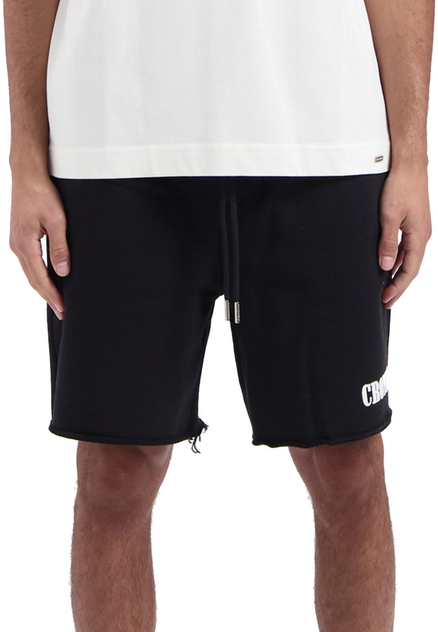 Croyez Croyez Smoking Logo Shorts Zwart