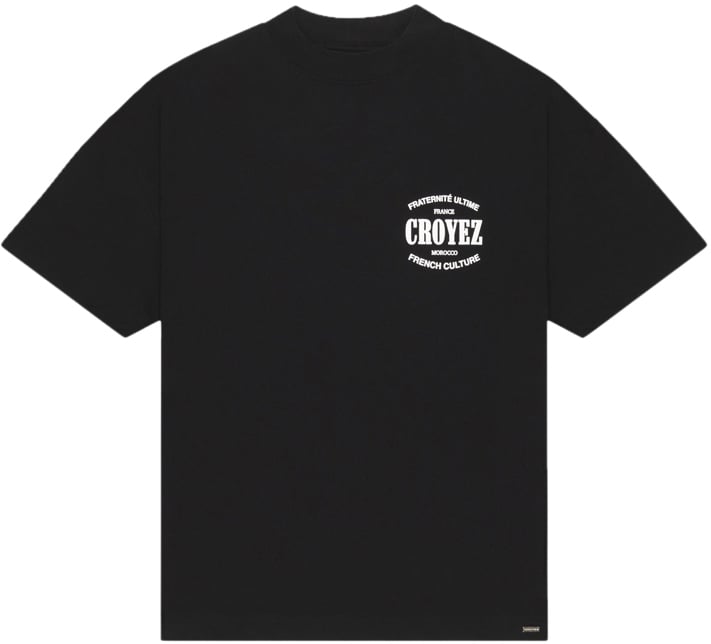 Croyez Croyez Stamp T-Shirt Zwart