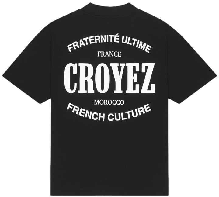 Croyez Croyez Stamp T-Shirt Zwart