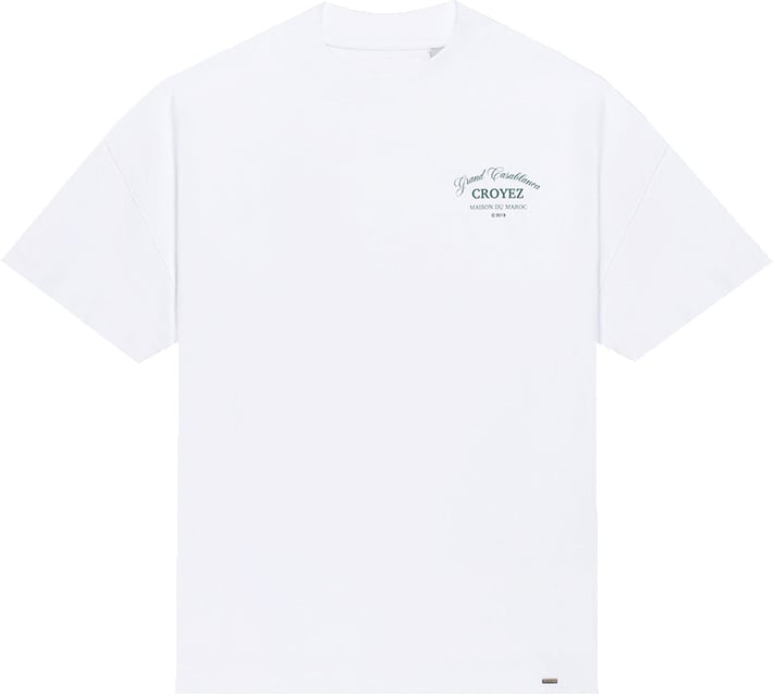 Croyez Croyez Grand Casablanca T-Shirt Wit