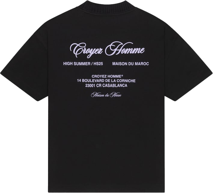 Croyez Croyez Showroom T-Shirt Paars