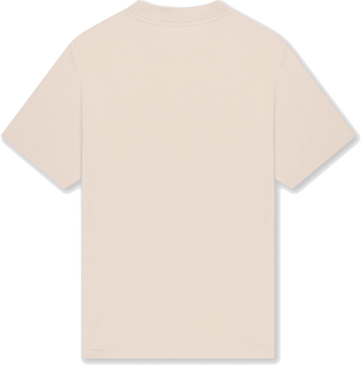 Croyez Croyez Cut Out Heart T-Shirt Beige