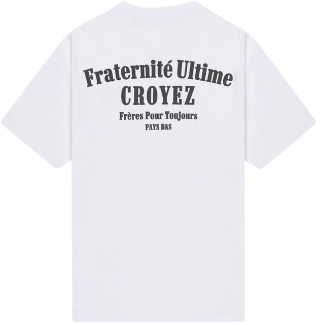 Croyez Croyez Fraternité T-Shirt Wit