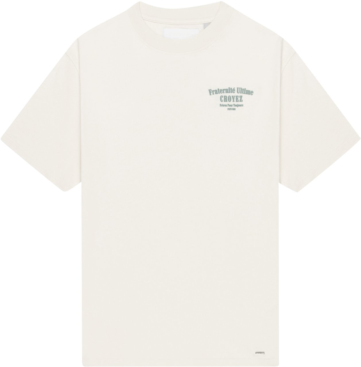 Croyez Croyez Fraternité T-Shirt Wit