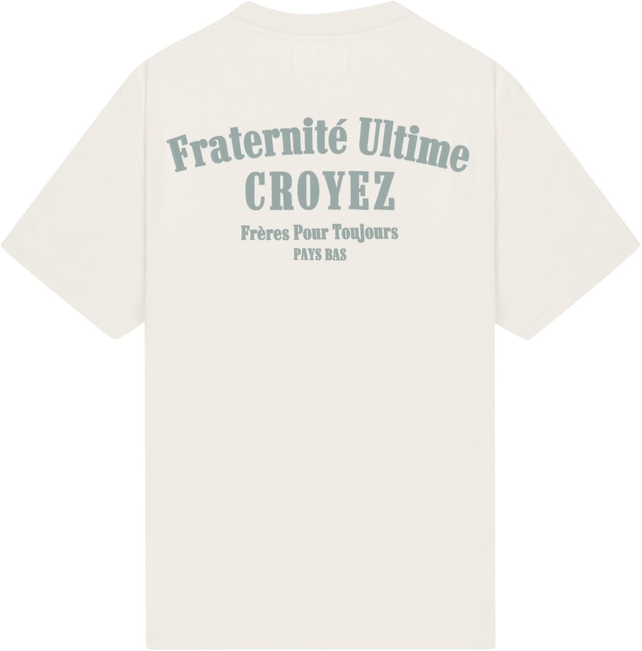 Croyez Croyez Fraternité T-Shirt Wit