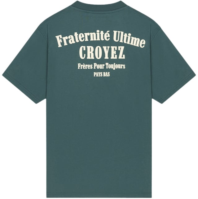 Croyez Croyez Fraternité T-Shirt Groen