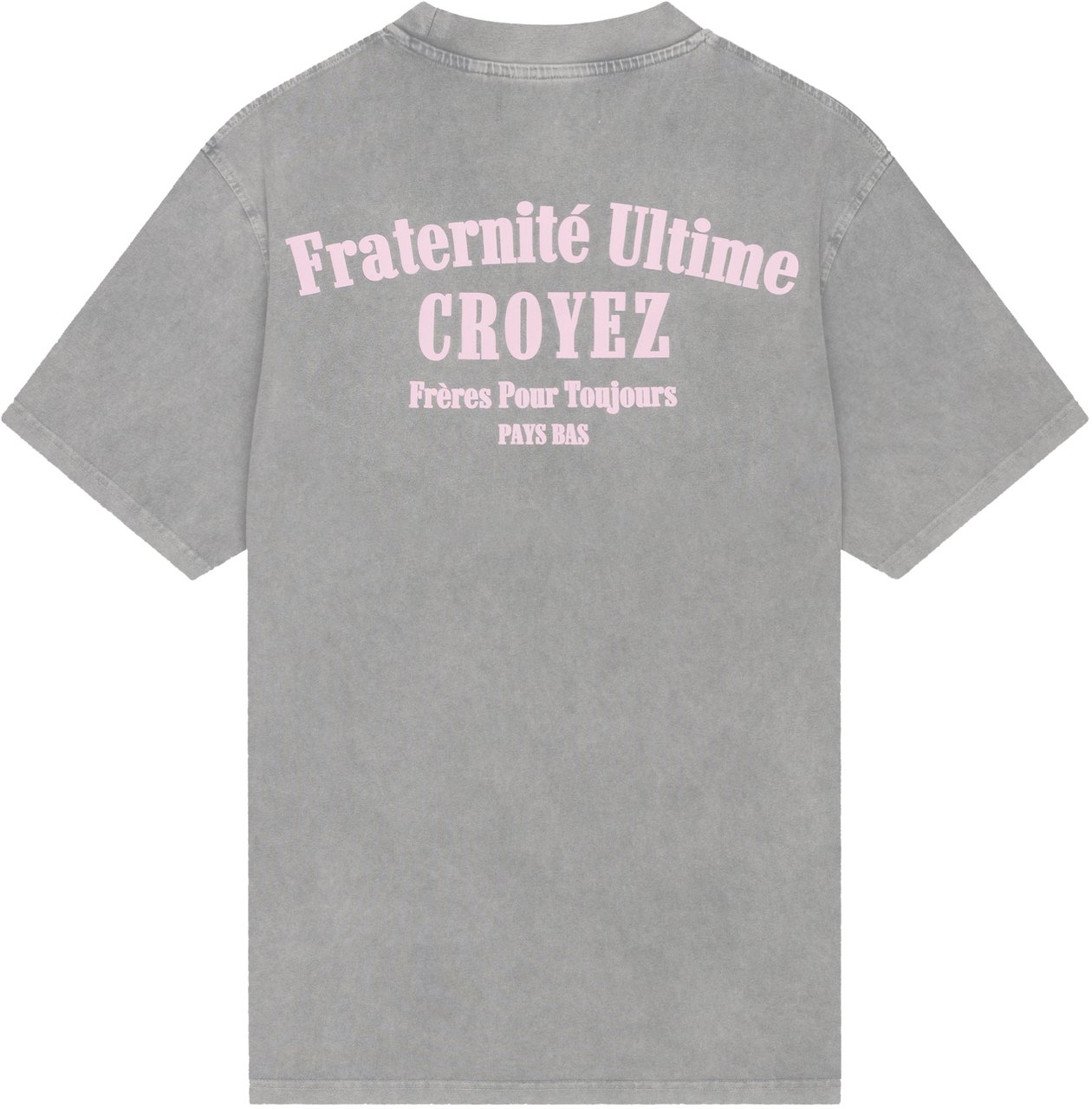 Croyez Croyez Fraternité T-Shirt Roze