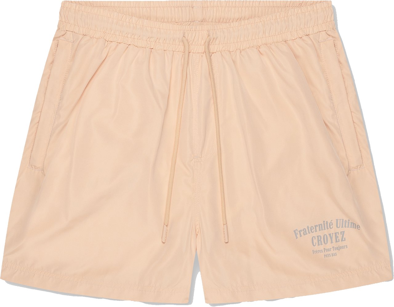 Croyez Croyez Fraternité Swim Shorts Rood