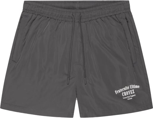 Croyez Croyez Fraternité Swim Shorts Grijs