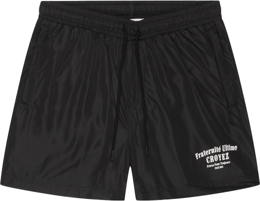 Croyez Croyez Fraternité Swim Shorts Zwart