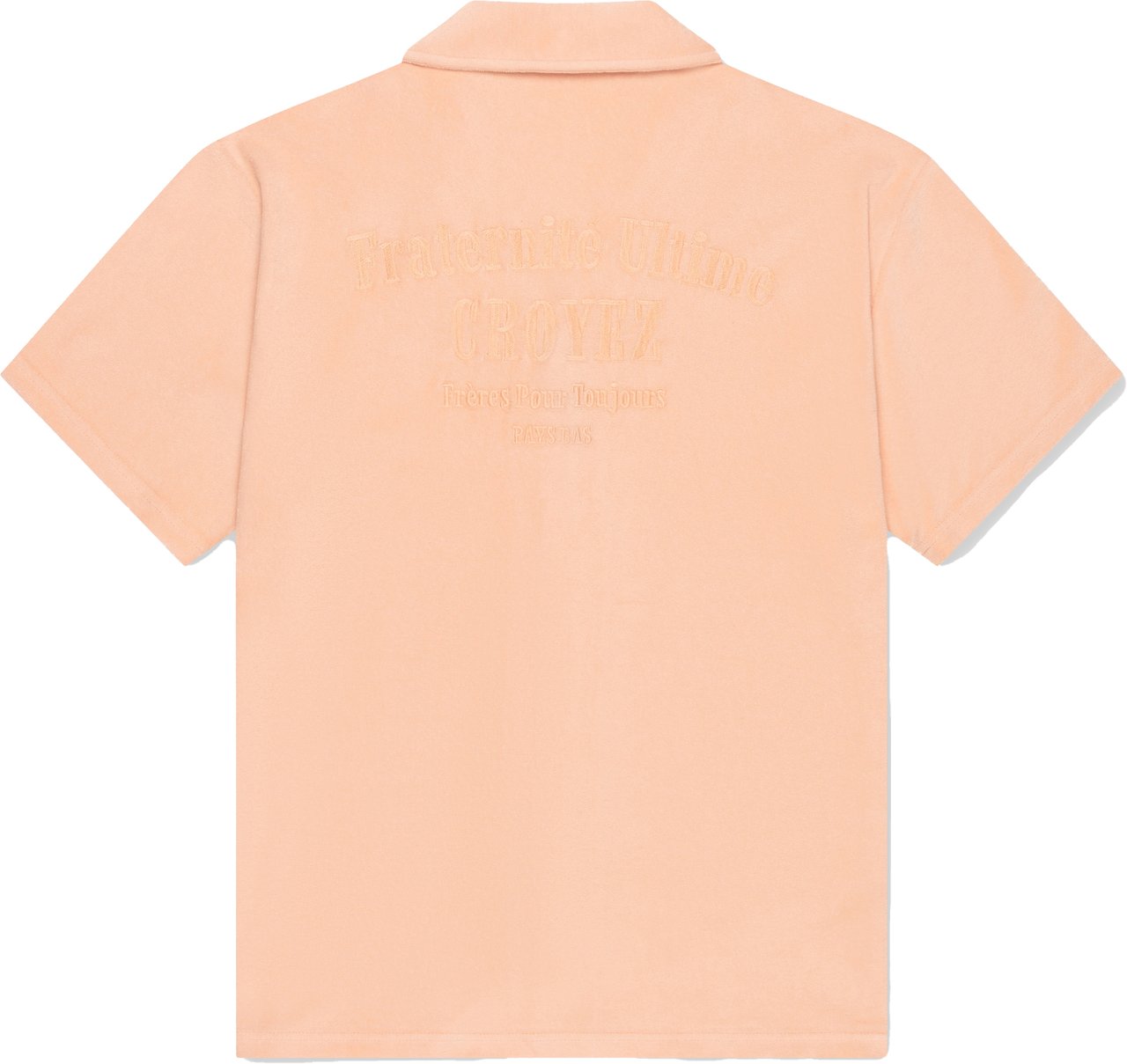 Croyez Croyez Fraternité Towelling Shirt Rood