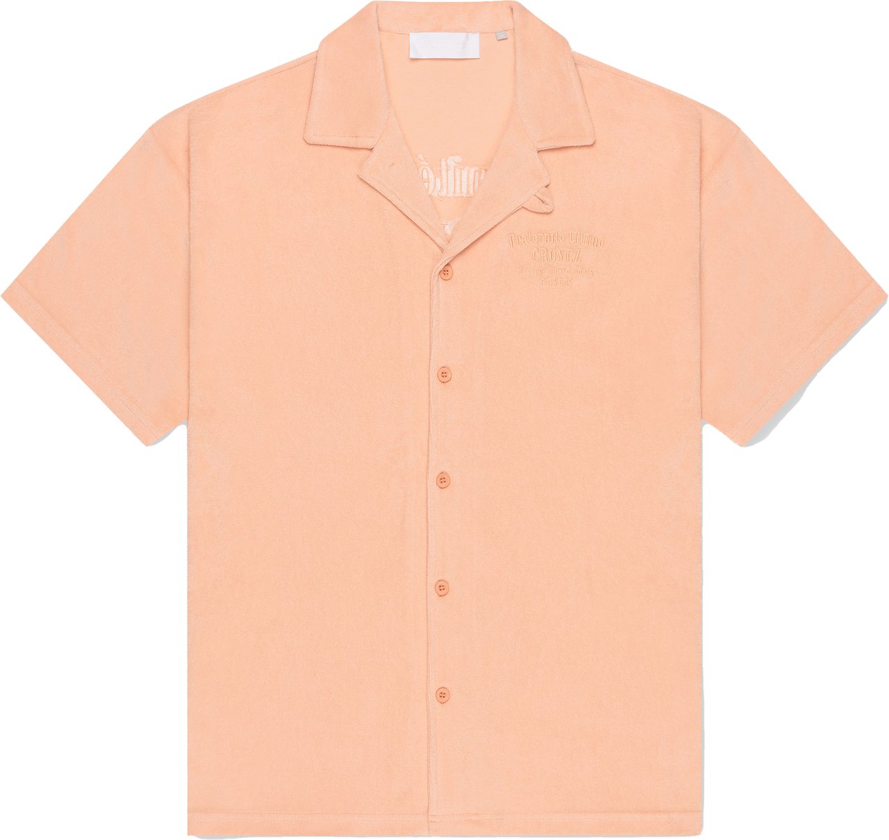 Croyez Croyez Fraternité Towelling Shirt Rood