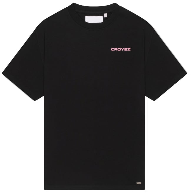 Croyez Croyez Artwork T-Shirt Zwart