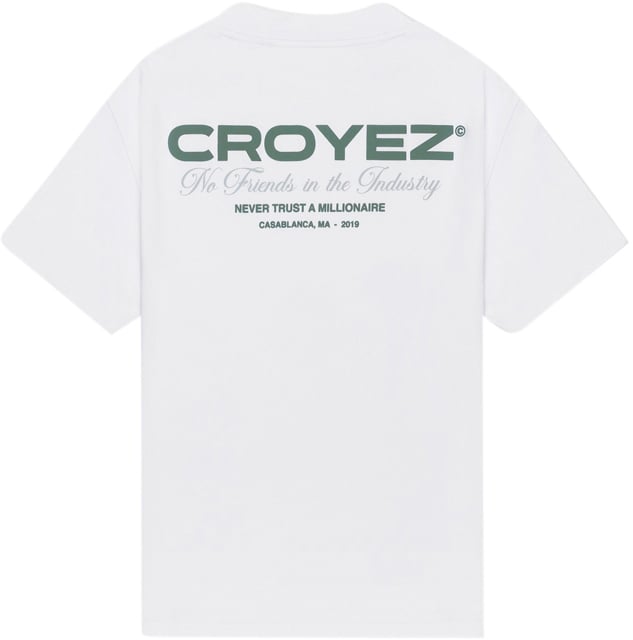 Croyez Croyez Artwork T-Shirt Wit