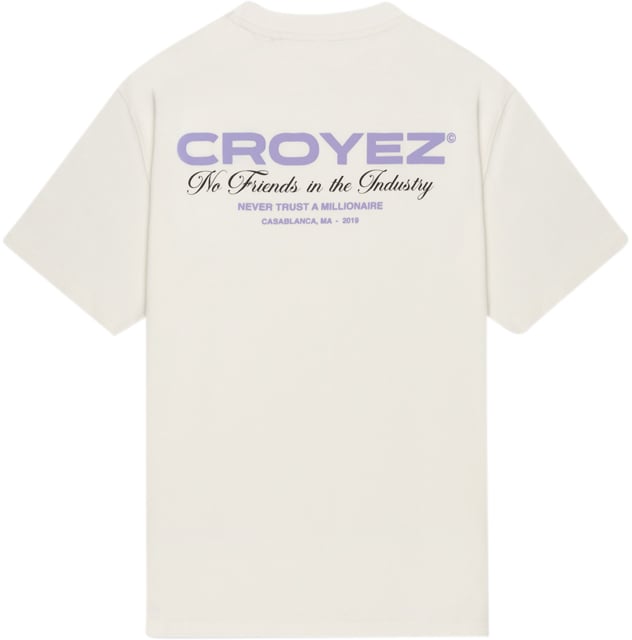 Croyez Croyez Artwork T-Shirt Wit