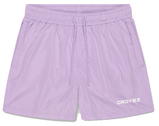 Croyez Croyez Artwork Swim Shorts Paars