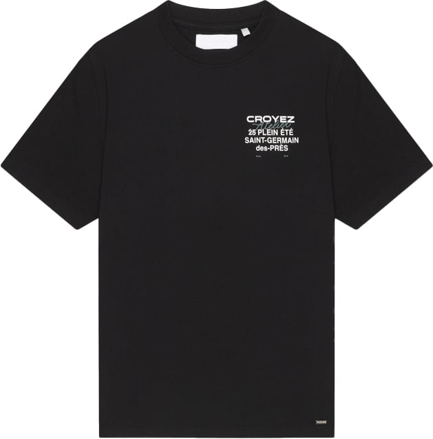Croyez Croyez Plein Été T-Shirt Zwart