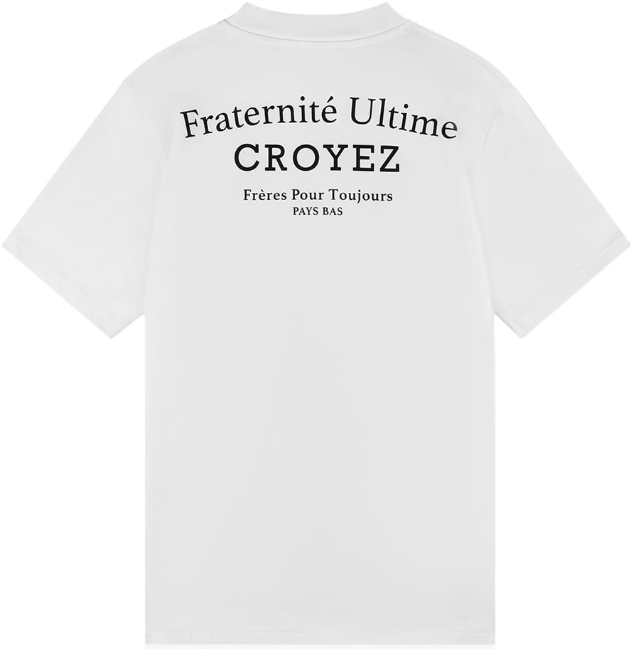 Croyez Croyez Fraternité T-Shirt Wit