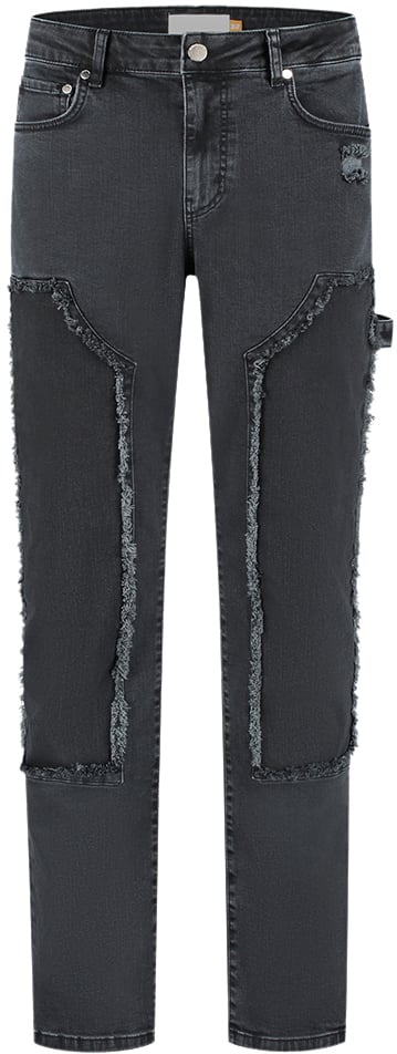 Croyez Croyez CD1 Carpenter Jeans Zwart