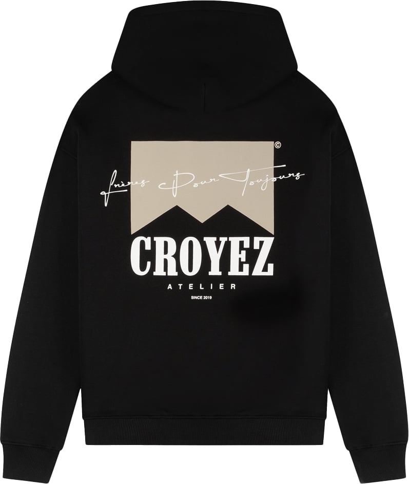 Croyez Croyez Fumes Hoodie Zwart