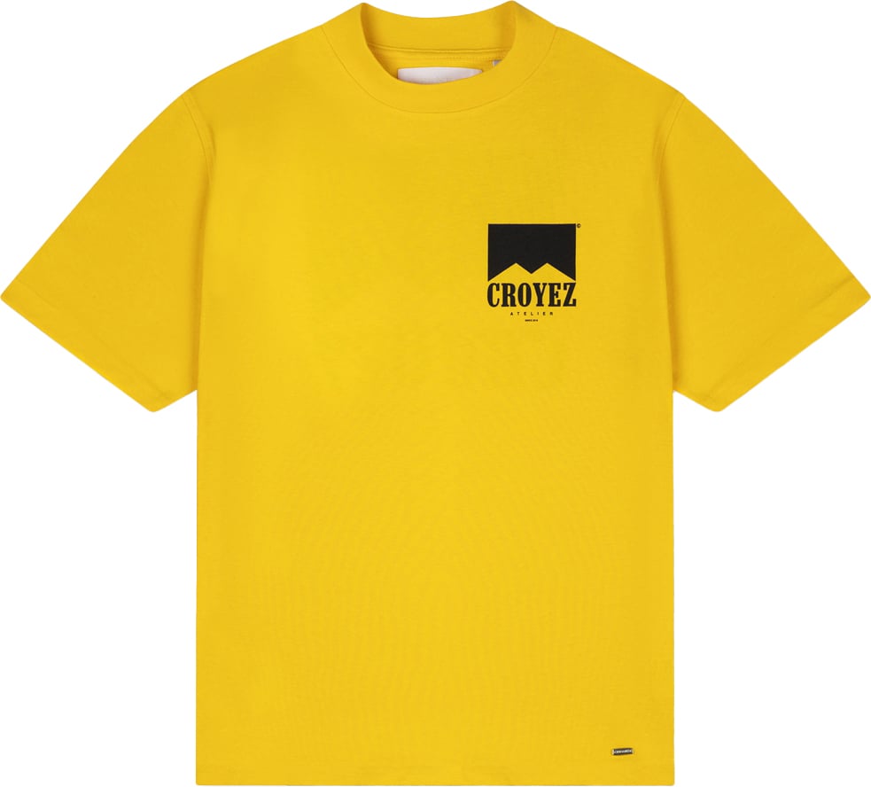 Croyez Croyez Fumes T-Shirt Geel