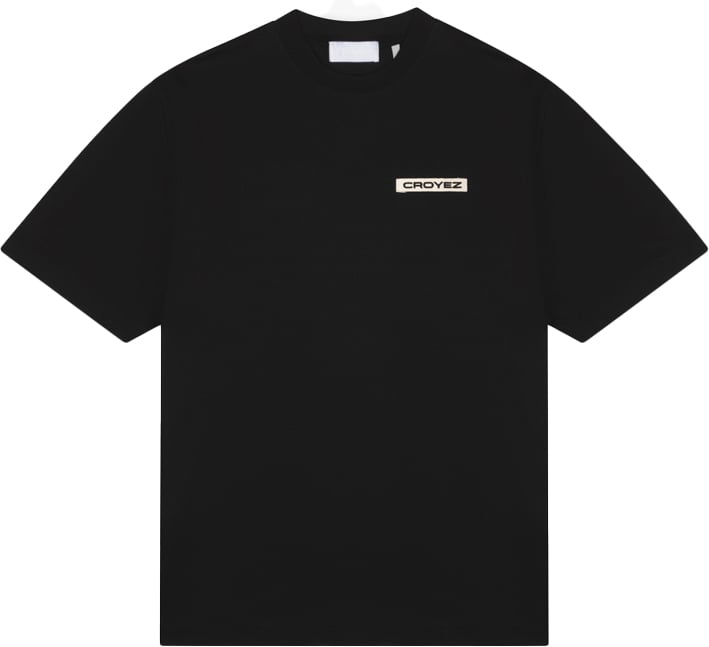 Croyez Croyez Étiquette T-Shirt Zwart