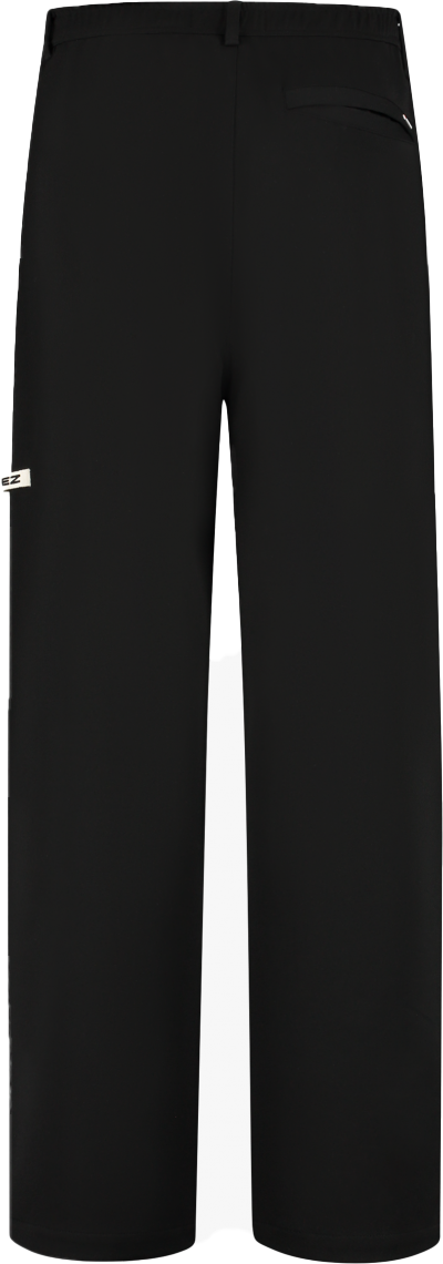 Croyez Croyez Étiquette Straight Chino Zwart