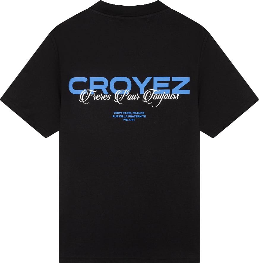 Croyez Frères T-Shirt Zwart