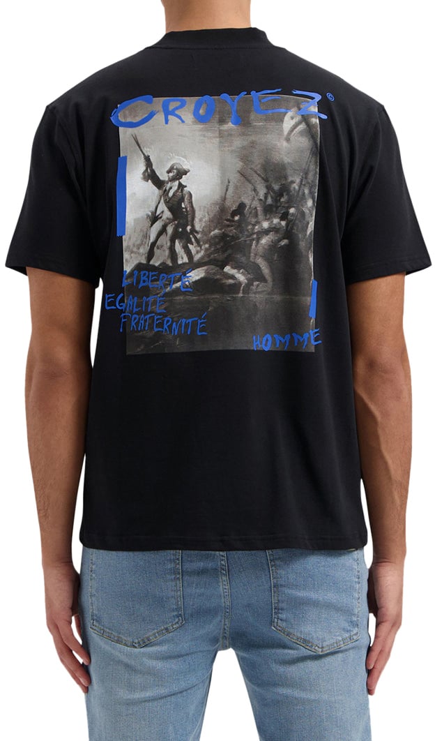 Croyez Croyez Louvre T-Shirt Zwart