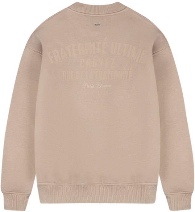 Croyez Croyez Fraternité Sweater Beige