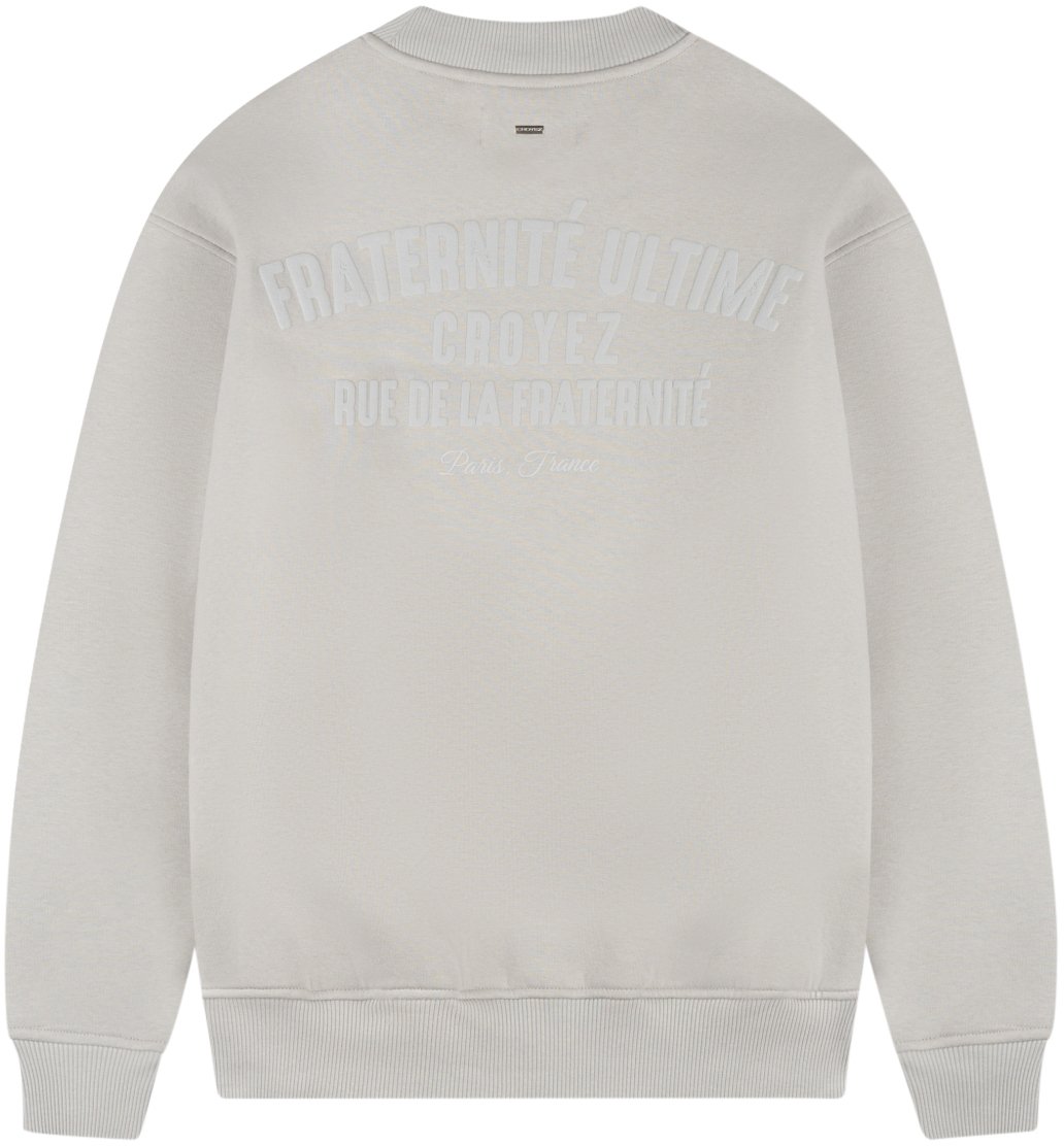 Croyez Croyez Fraternité Sweater Grijs