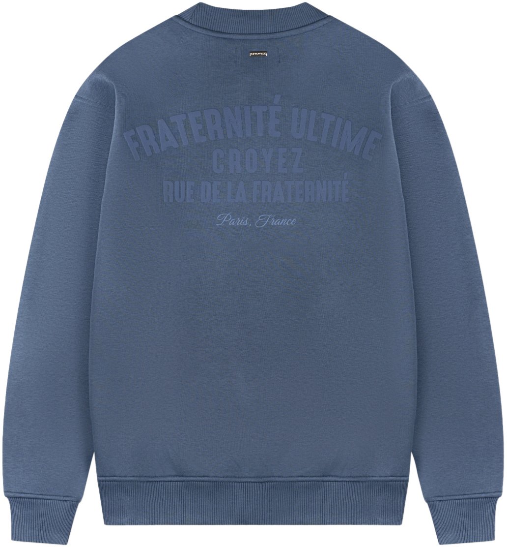 Croyez Croyez Fraternité Sweater Blauw