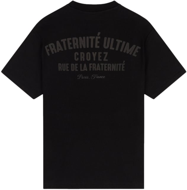 Croyez Croyez Fraternité T-Shirt Zwart