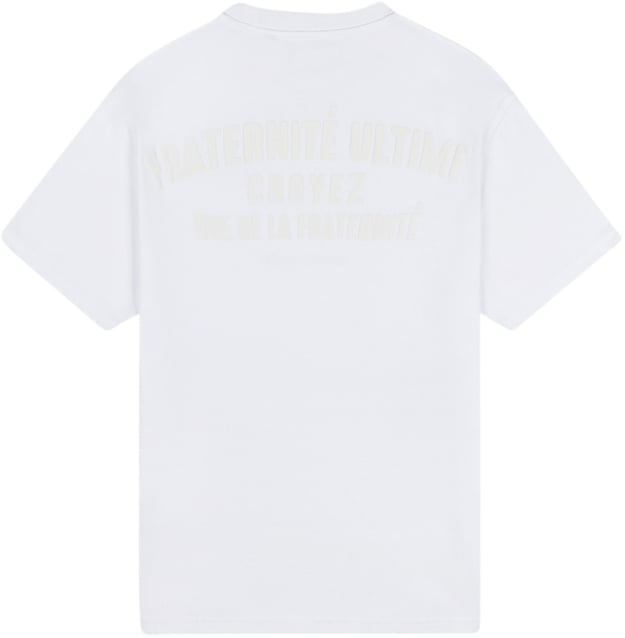 Croyez Croyez Fraternité T-Shirt Wit