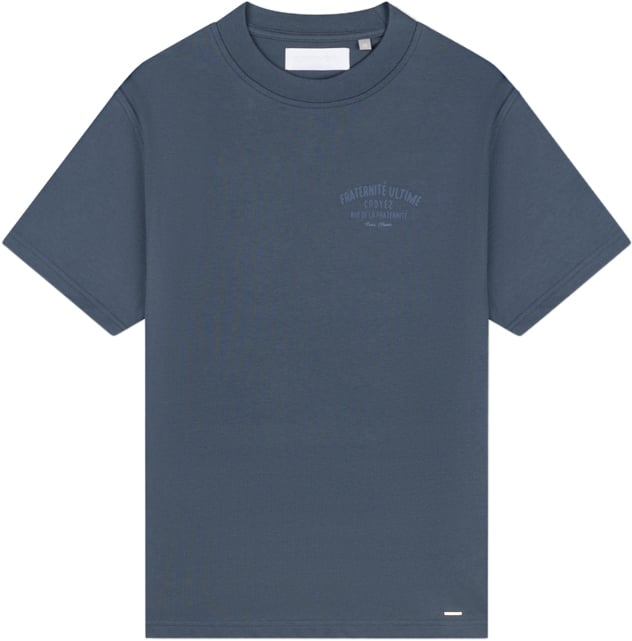 Croyez Croyez Fraternité T-Shirt Blauw
