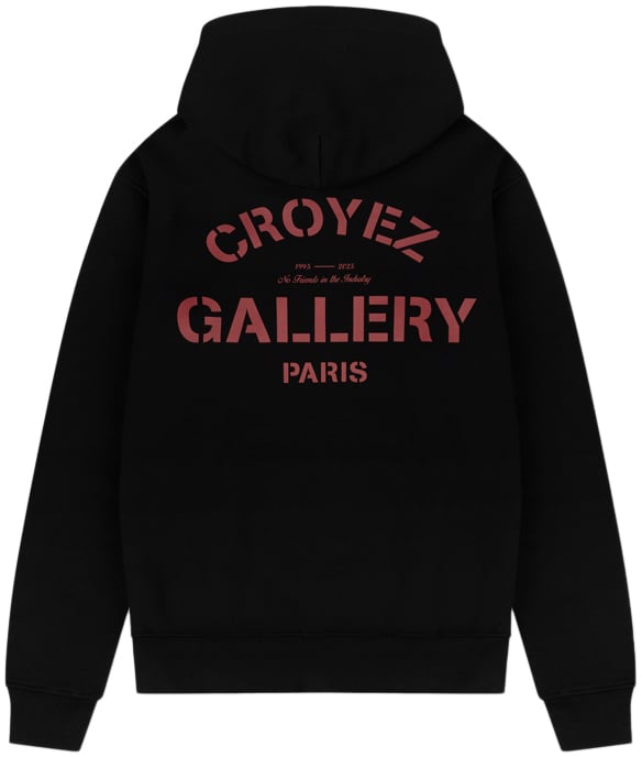 Croyez Croyez Gallery Hoodie Zwart