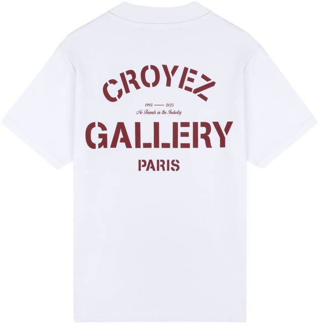 Croyez Croyez Gallery T-Shirt Wit