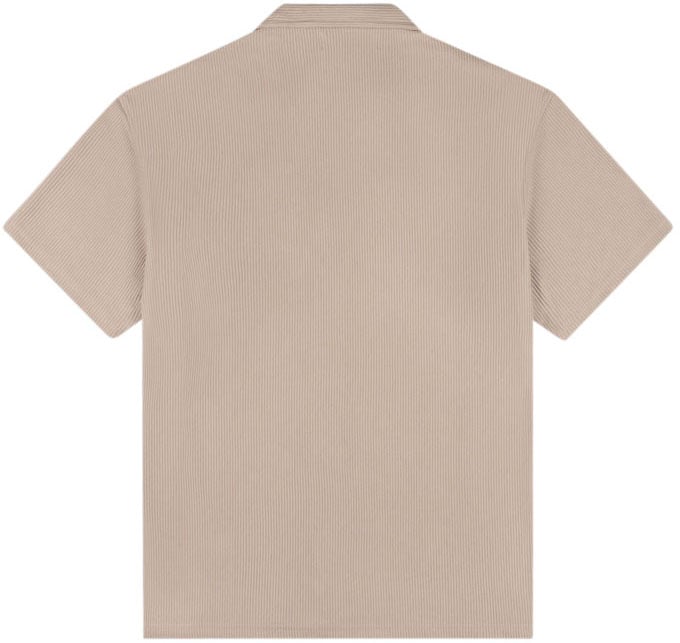 Croyez Croyez Ribbed Shirt Beige