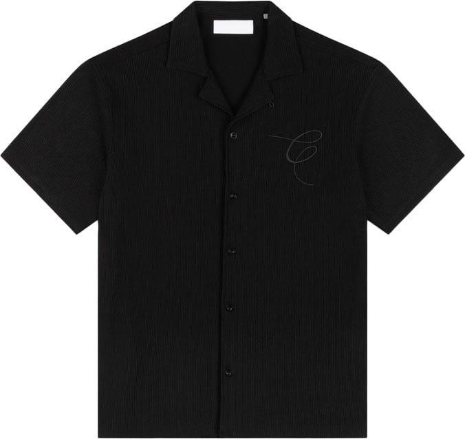 Croyez Croyez Ribbed Shirt Zwart