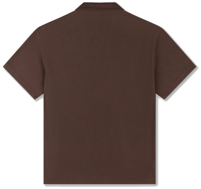 Croyez Croyez Ribbed Shirt Bruin