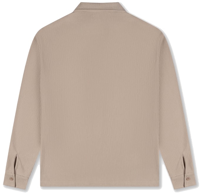 Croyez Croyez Ribbed Longsleeve Shirt Beige