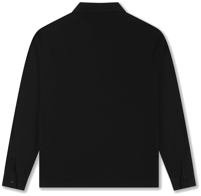 Croyez Croyez Ribbed Longsleeve Shirt Zwart