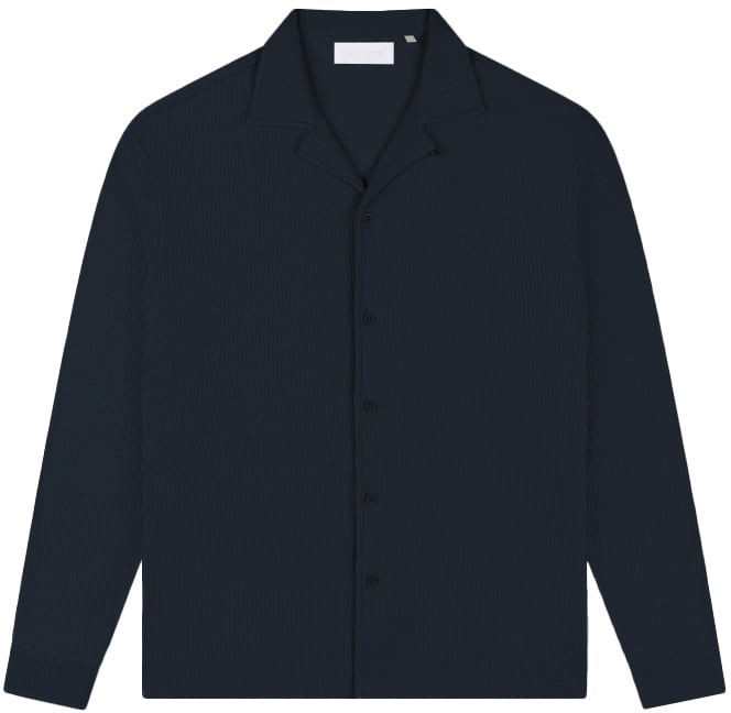 Croyez Croyez Ribbed Longsleeve Shirt Blauw