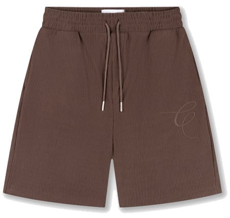 Croyez Croyez Ribbed Shorts Bruin