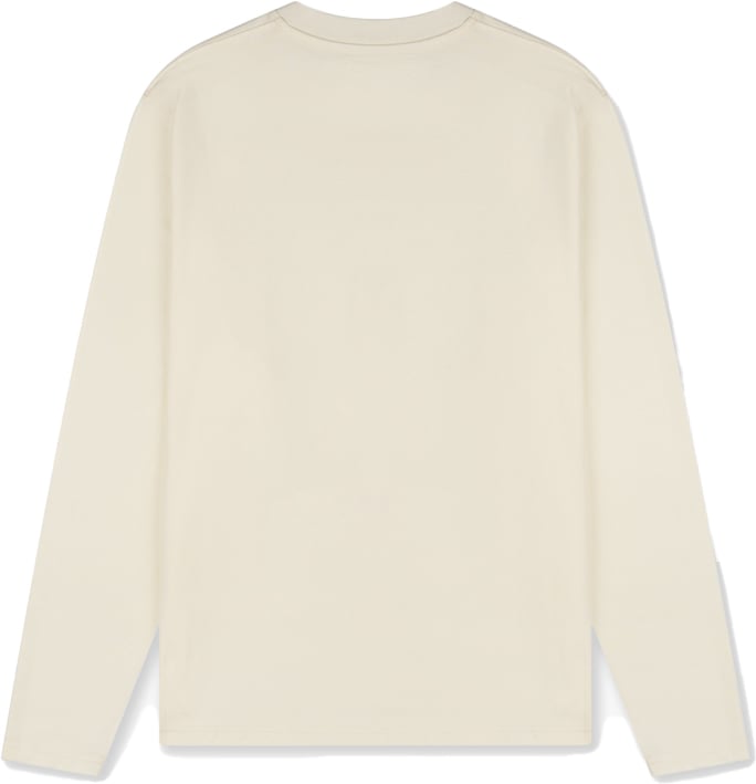 Croyez Croyez Puffed Heart Longsleeve T-Shirt Wit