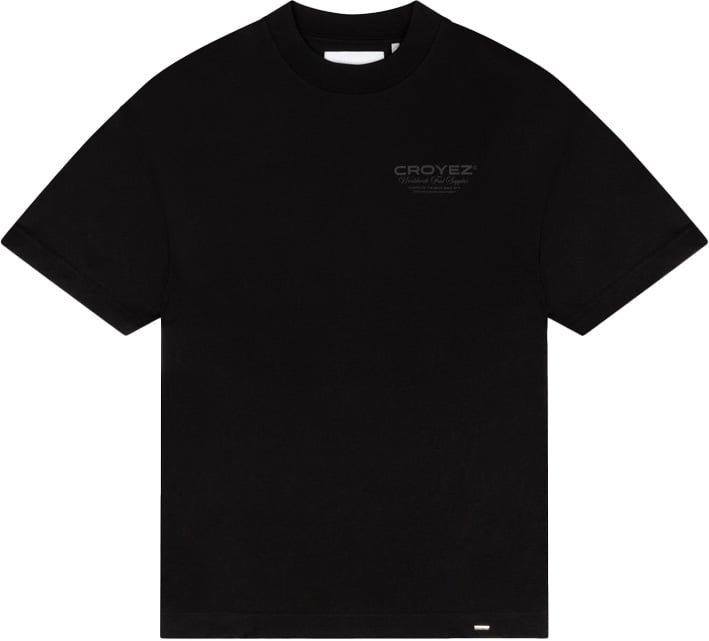 Croyez Croyez Worldwide Supplier T-Shirt Zwart
