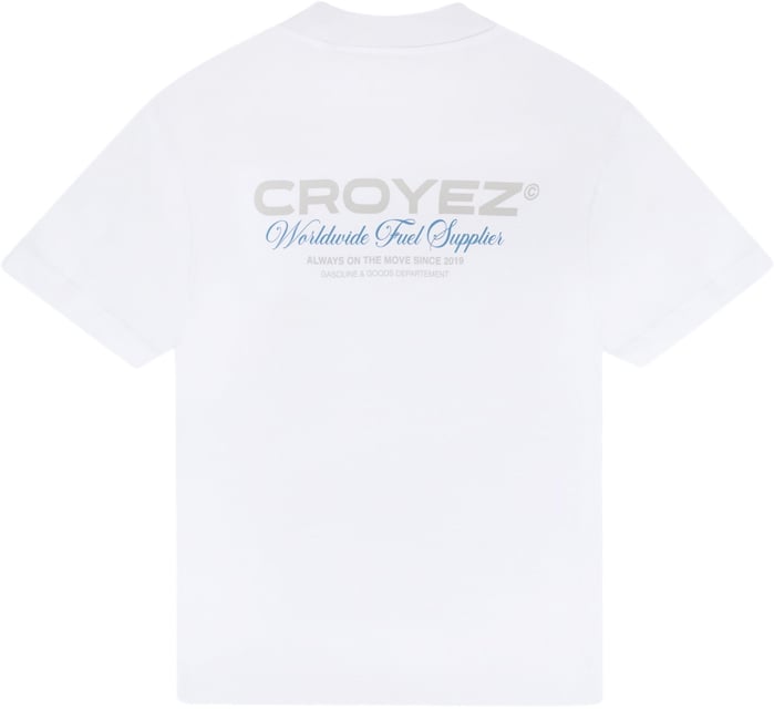 Croyez Croyez Worldwide Supplier T-Shirt Wit